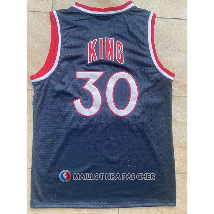 Maillot New York Knicks Bernard King NO 30 Mitchell & Ness 1982-83 Bleu